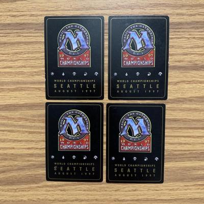 LOT 77 C: Magic The Gathering: Specialty Pack Curated by Janosch Kühn (Finalist) of August 1997 Seattle World Championships Cards