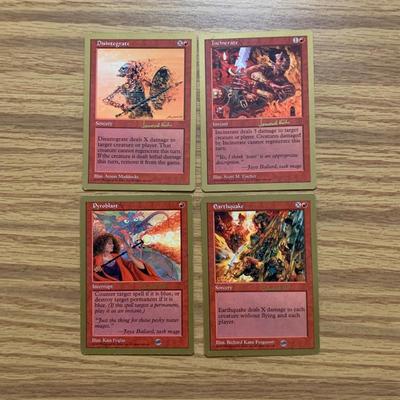 LOT 77 C: Magic The Gathering: Specialty Pack Curated by Janosch Kühn (Finalist) of August 1997 Seattle World Championships Cards