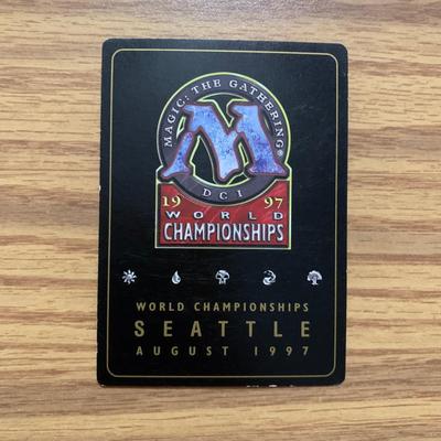 LOT 77 C: Magic The Gathering: Specialty Pack Curated by Janosch Kühn (Finalist) of August 1997 Seattle World Championships Cards
