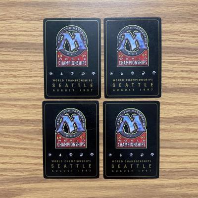 LOT 77 C: Magic The Gathering: Specialty Pack Curated by Janosch Kühn (Finalist) of August 1997 Seattle World Championships Cards