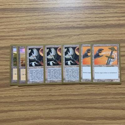 LOT 77 C: Magic The Gathering: Specialty Pack Curated by Janosch Kühn (Finalist) of August 1997 Seattle World Championships Cards