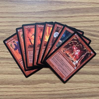 LOT 78 C: Magic The Gathering: 1993 - 2002 Red Card Collection