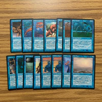 LOT 79 C: Magic The Gathering: 1993 - 2002 Blue Card Collection