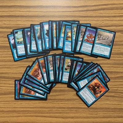 LOT 79 C: Magic The Gathering: 1993 - 2002 Blue Card Collection
