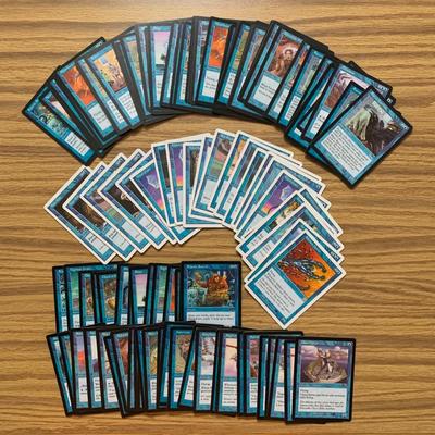 LOT 79 C: Magic The Gathering: 1993 - 2002 Blue Card Collection