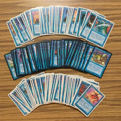 LOT 79 C: Magic The Gathering: 1993 - 2002 Blue Card Collection