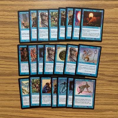 LOT 79 C: Magic The Gathering: 1993 - 2002 Blue Card Collection