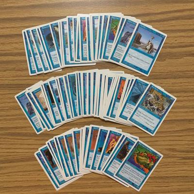 LOT 79 C: Magic The Gathering: 1993 - 2002 Blue Card Collection