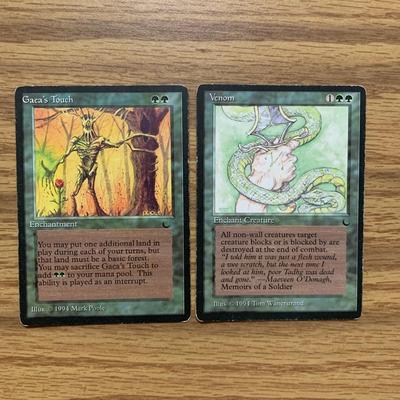LOT 80 C: Magic The Gathering: 1993 - 2002 Green Card Collection