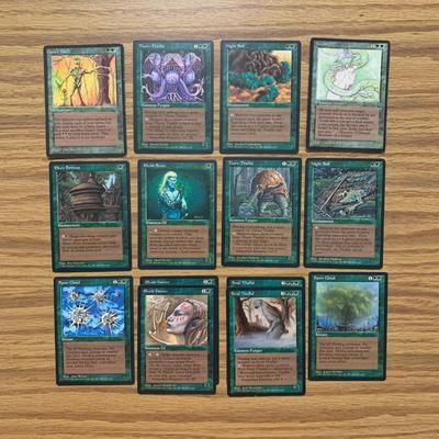 LOT 80 C: Magic The Gathering: 1993 - 2002 Green Card Collection