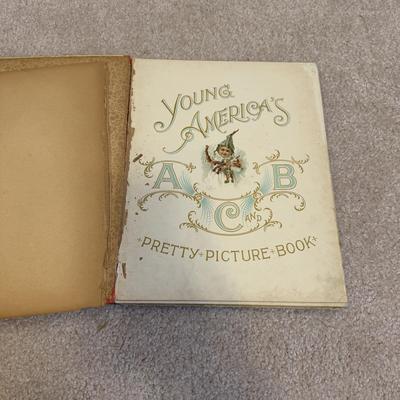 LOT 101B: Antique & Vintage Children's Books - 1900 Young American's The ABC & Pretty Picture Book, 1936 The Night...