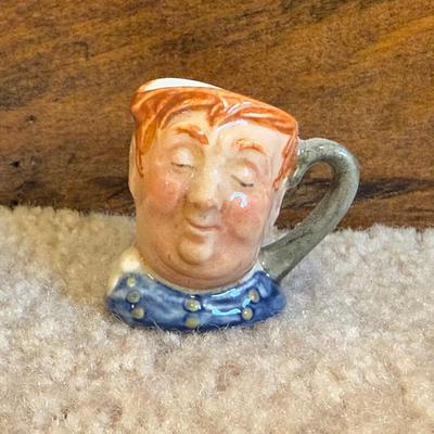 LOT 102B: Very Mini Toby Mugs & Jugs - Royal Doulton, Goebel, The American Potter NYWF