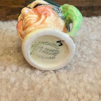 LOT 102B: Very Mini Toby Mugs & Jugs - Royal Doulton, Goebel, The American Potter NYWF