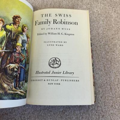 LOT 103B: Antique 1917 Hans Brinker or The Silver Skates by Mary Mapes Dodge, 1954 Grimm's Fairy Tales, 1941 Aesop's Fables,...