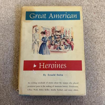 LOT 104B: 1933 Girl Scout Hand Book, 1953 Joan of Arc, Vintage Alice's Adventures in Wonderland, 1947 Little Women & Little Men...