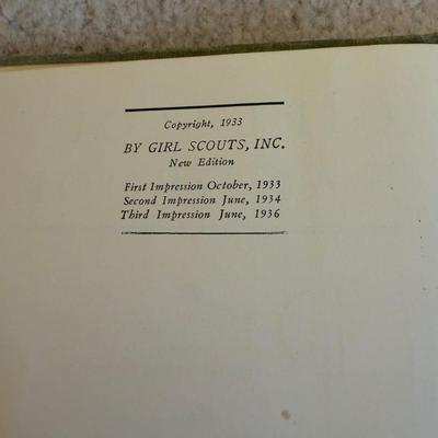 LOT 104B: 1933 Girl Scout Hand Book, 1953 Joan of Arc, Vintage Alice's Adventures in Wonderland, 1947 Little Women & Little Men...