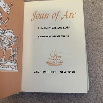 LOT 104B: 1933 Girl Scout Hand Book, 1953 Joan of Arc, Vintage Alice's Adventures in Wonderland, 1947 Little Women & Little Men...