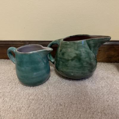 LOT 108B: Cream Pitcher Collection - Wedgwood, Stangl, Royal Crownford & More