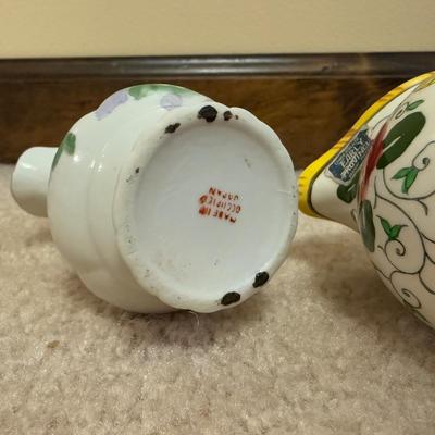 LOT 108B: Cream Pitcher Collection - Wedgwood, Stangl, Royal Crownford & More