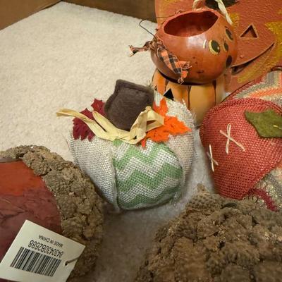 LOT 109B: Huge Lot of Halloween & Autumnal Home Decor