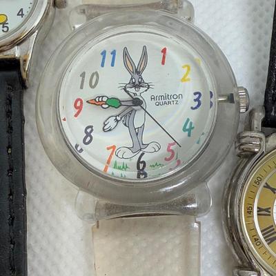 LOT 113J: Watches & Watchbands - Bugs Bunny Armitron Quartz, Rumours & More