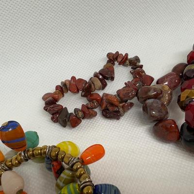 LOT 117J: Bracelet Collection - Beaded, Christmas Charm & More