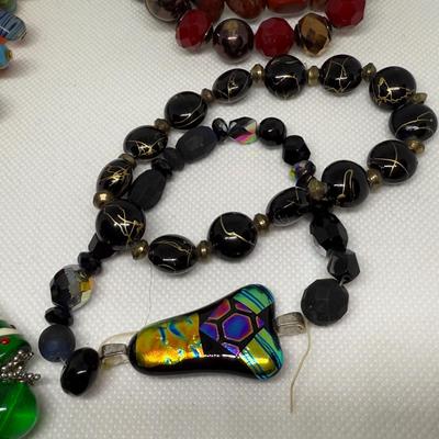 LOT 117J: Bracelet Collection - Beaded, Christmas Charm & More
