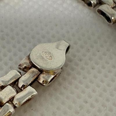 LOT 122J: Sterling Silver 925 Italy Chain & Bracelet Set (34.7g)