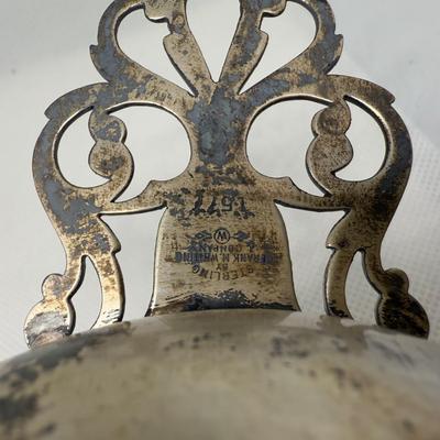 LOT 124J: Sterling Silver Baby Cup & Bowl (108.3g)