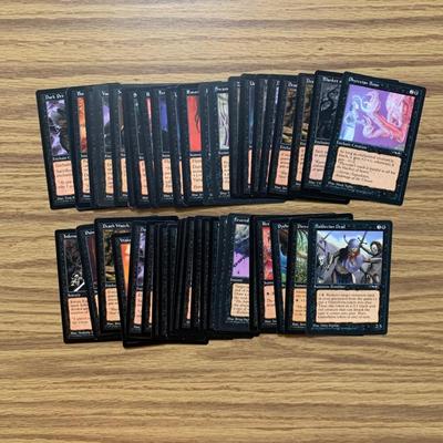 LOT 141 C: Magic The Gathering: 1993 - 1999 Black Card Collection