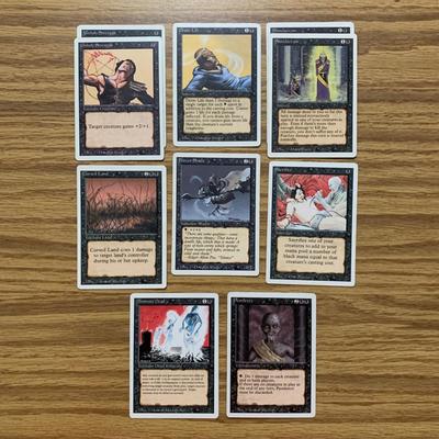LOT 141 C: Magic The Gathering: 1993 - 1999 Black Card Collection