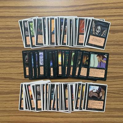 LOT 141 C: Magic The Gathering: 1993 - 1999 Black Card Collection
