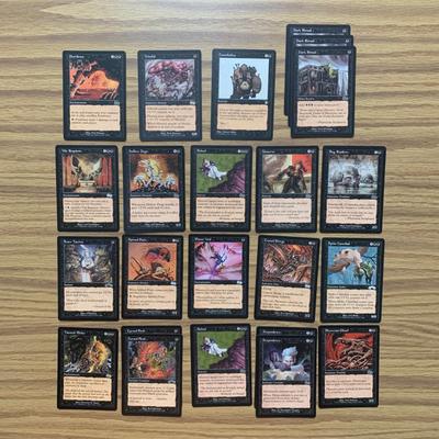 LOT 141 C: Magic The Gathering: 1993 - 1999 Black Card Collection