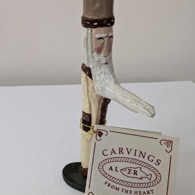 Custom wood Santa