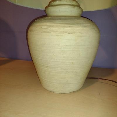 Ginger Jar Style Lamp with Shade- Approx 24" Tall