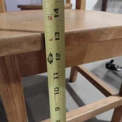 Children's Height Laminate Top Table with Two Chairs