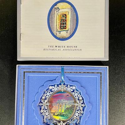 Lot of 5 White House Historical Association Christmas Ornaments