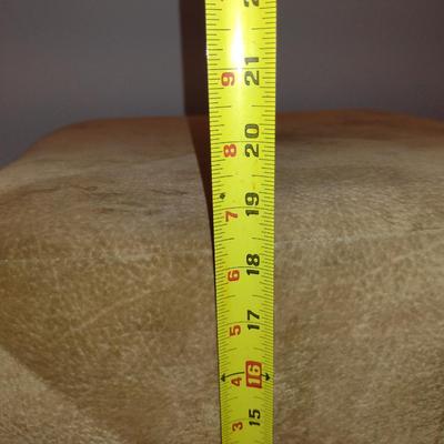 Upholstered Ottoman/Seat- Approx 18 1/2" Square x 19" Tall
