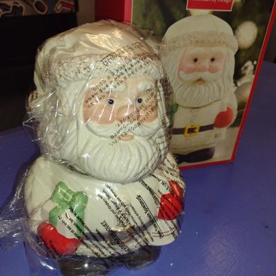 Lenox Santa Cookie Jar- New in Box