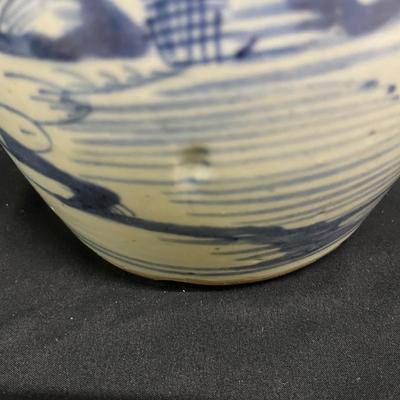 Pair Of Antique Chinese Porcelain Ginger Jars (2058L-MG)