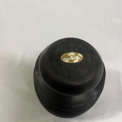 Five Turned Wooden Containers Made in Mozambique (2058R-MG)