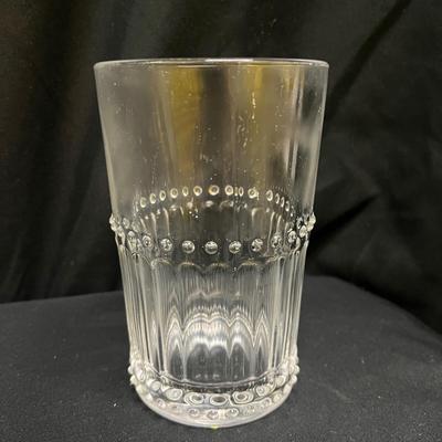 Vintage Hobnail Trim Glasses (2058L-MG)