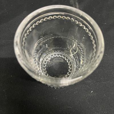 Vintage Hobnail Trim Glasses (2058L-MG)