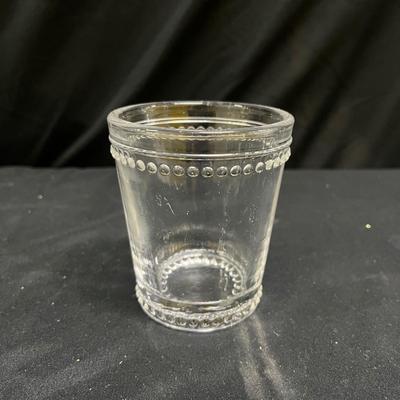 Vintage Hobnail Trim Glasses (2058L-MG)