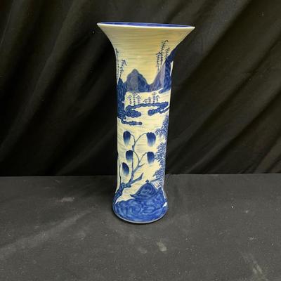Reproduction of 18th Century Chinese Blue & White Porcelain Vases (2058L-MG)