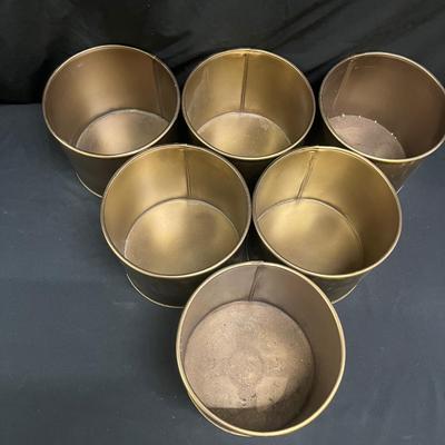 Six Habit & Form Metal Pots (2058L-MG)