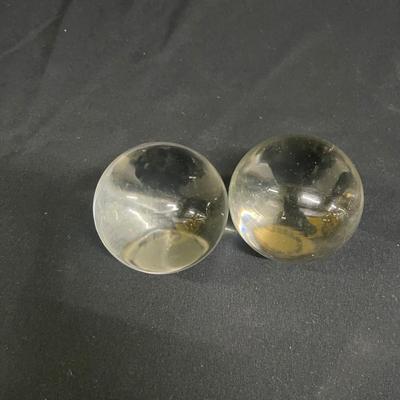 Hand Blown Glass Pitcher & Balls (2058L-MG)