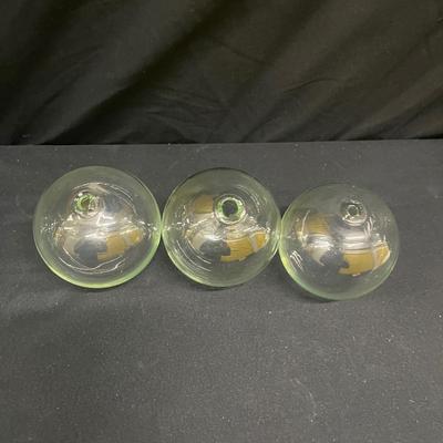 Hand Blown Glass Pitcher & Balls (2058L-MG)