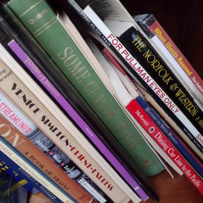 Collection of Railroad Theme Books (Group #2)