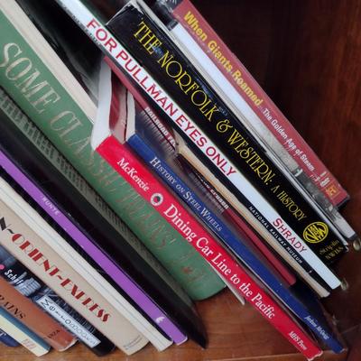 Collection of Railroad Theme Books (Group #2)